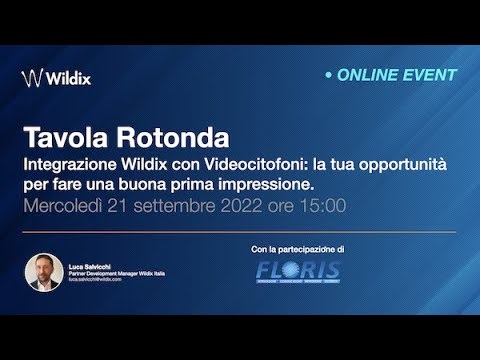 evento online - wildix - tavola rotonda